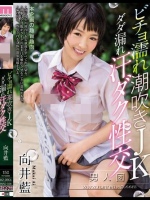 ビチョ濡れ潮吹きJKダダ漏れ汗ダク性交 向井藍